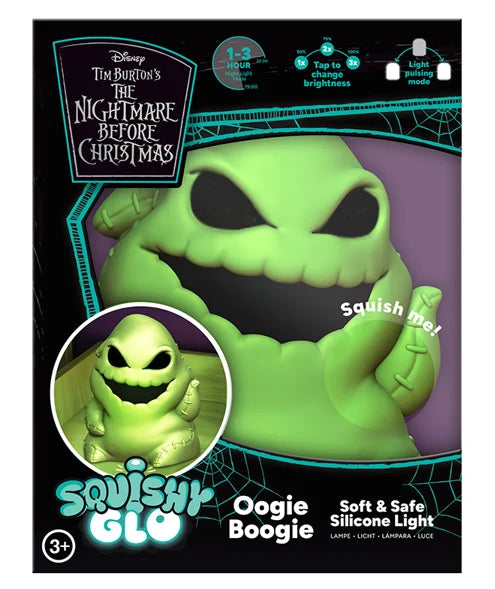 NBX - Oogie Boogie - 'SquishyGlo' Décorative Light Rechargeable