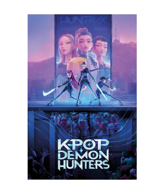 K-POP DEMON HUNTERS - Key Art - Poster 61x91cm