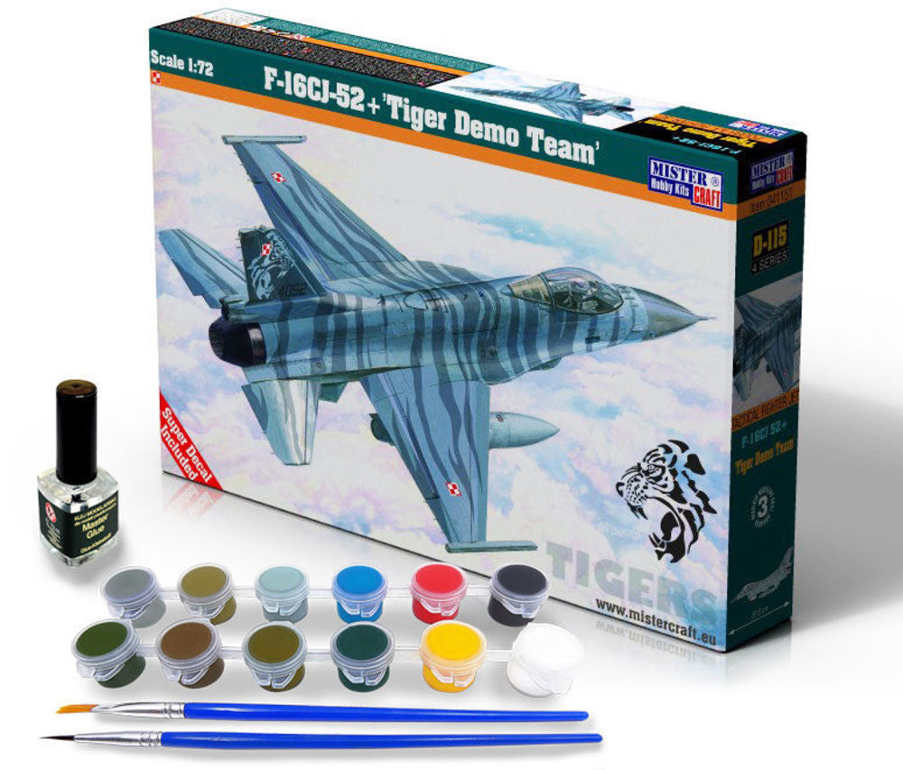 F-16CJ-52+Tiger Demo Team  SUPER SET