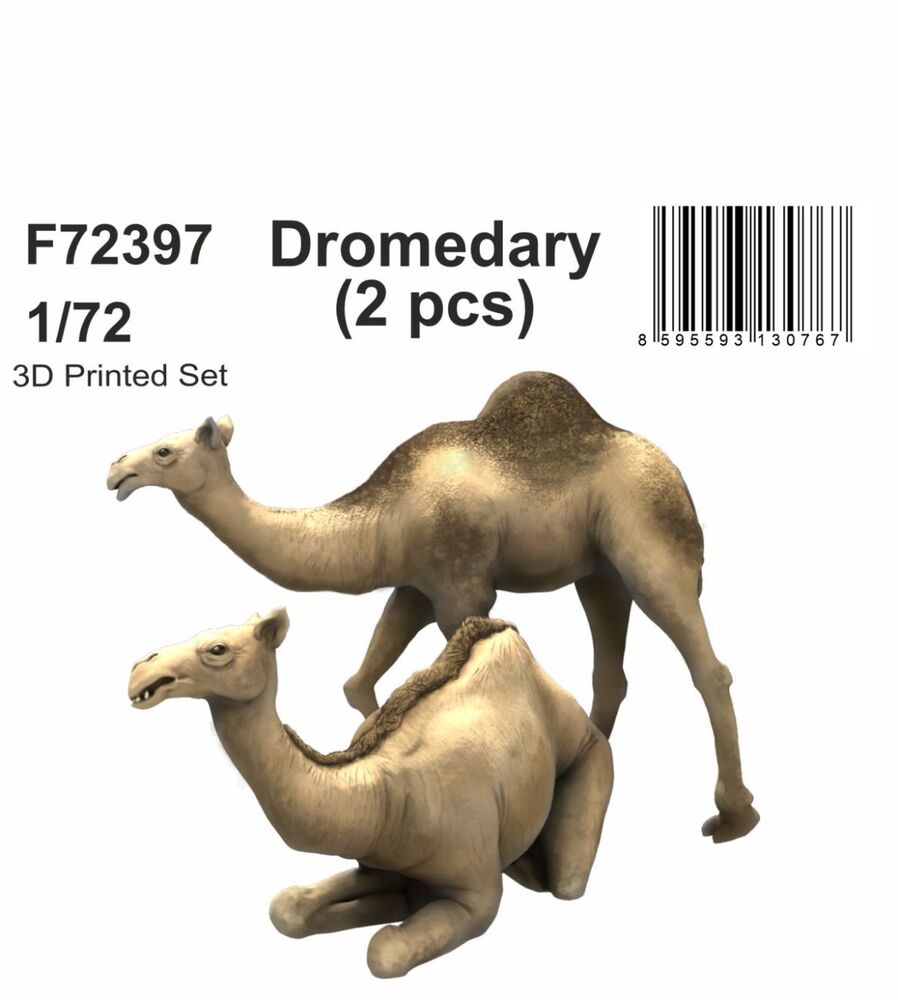 Dromedary (2 pcs) 1/72