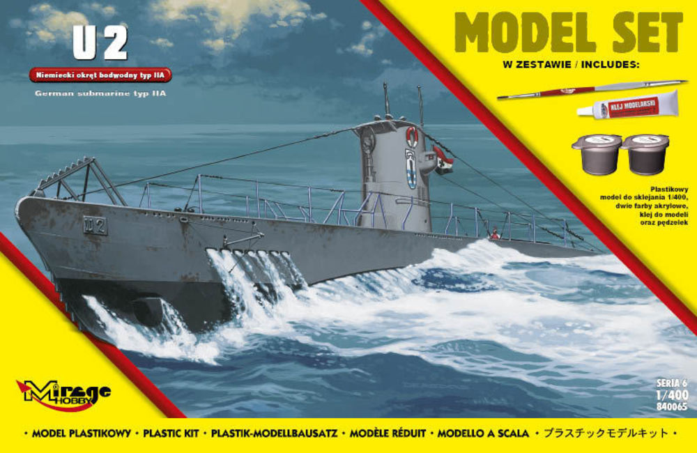 U2(German Submarine WWII typeIIA(ModelSe