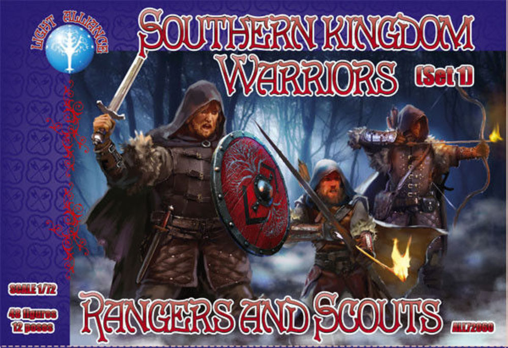 Southern kingdom Warriors. Set 1. Rangers and Scouts