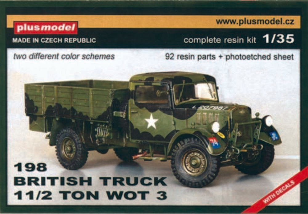 Britischer Lastwagen 1,5 t WOT 3D