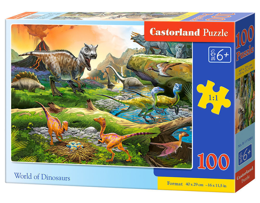 World of Dinosaurs, Puzzle 100 Teile