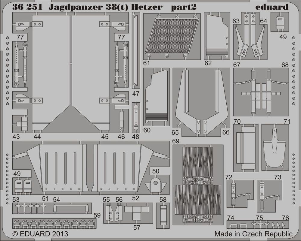 Jagdpanzer 38(t) Hetzer for Academy