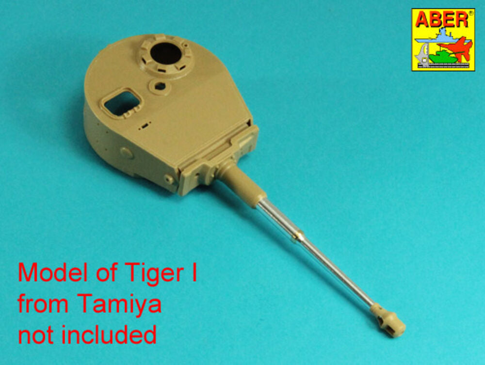 Tiger (, Ausf.E  88mm Barrel without muzzle brake