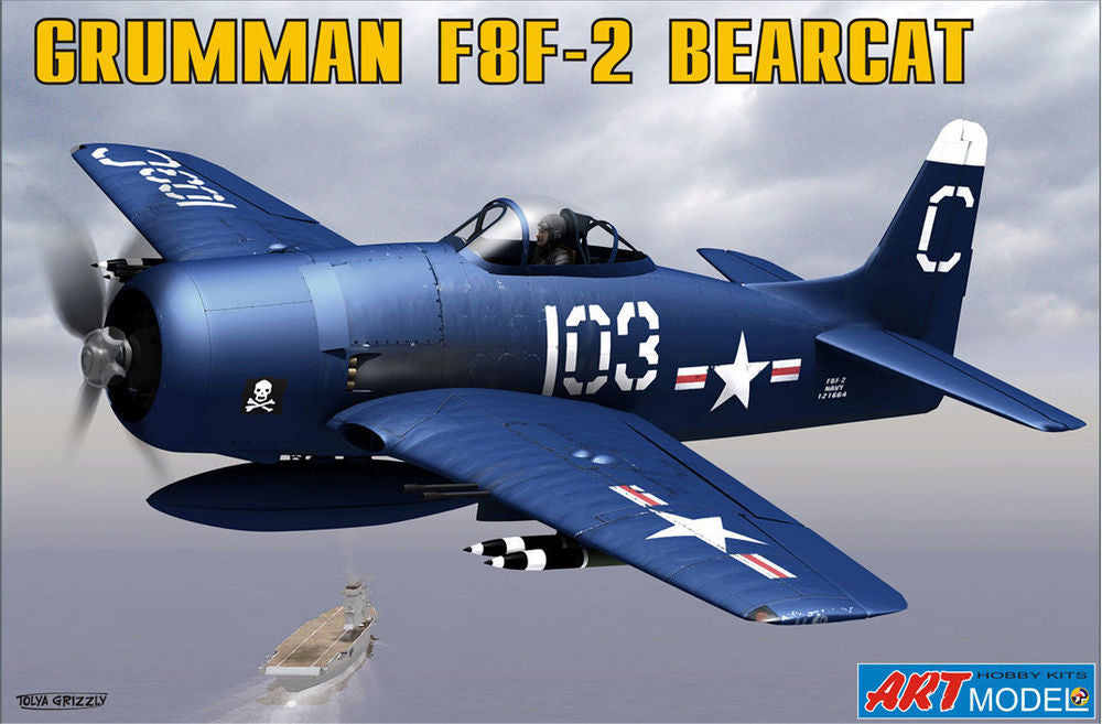 Grumman F8F-2 BEARCAT USAF carrier