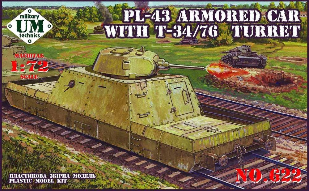 Pl-43 armored car with T-34/76 turret