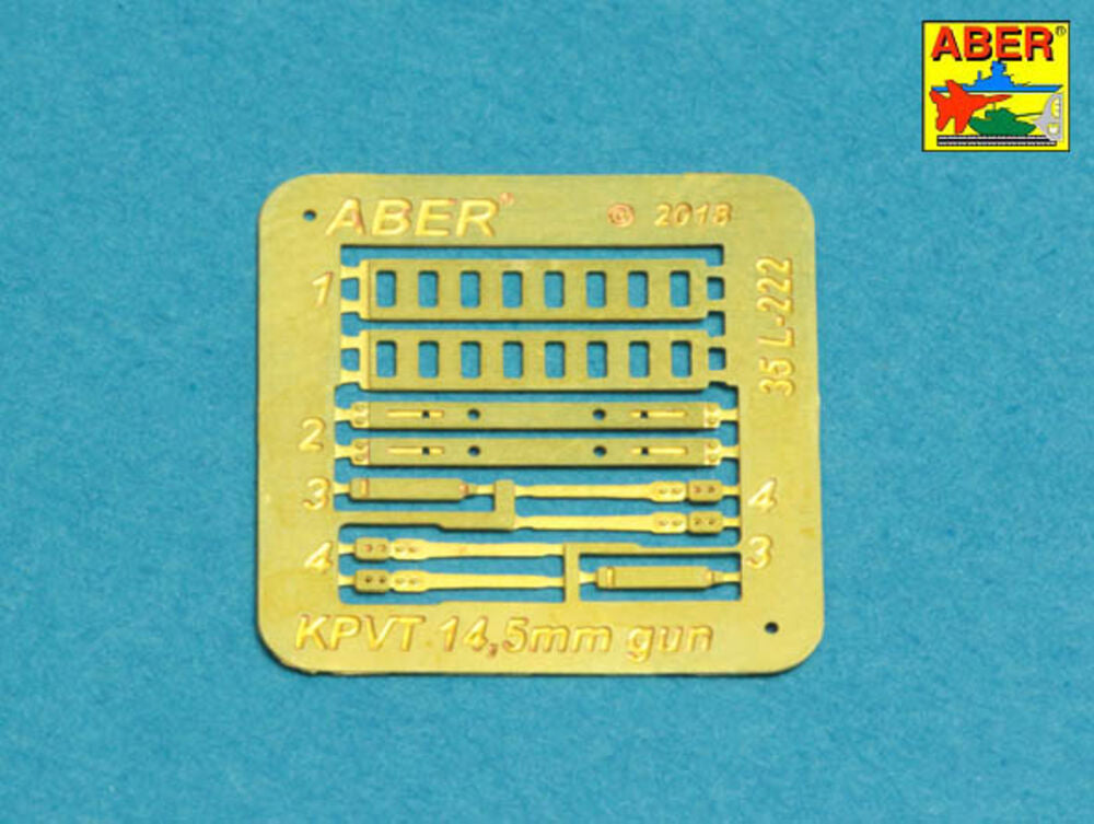 Set of 2 barrels for Russian 14,5 mm machine guns KPVT used on ZPU-2 or ZPU-4