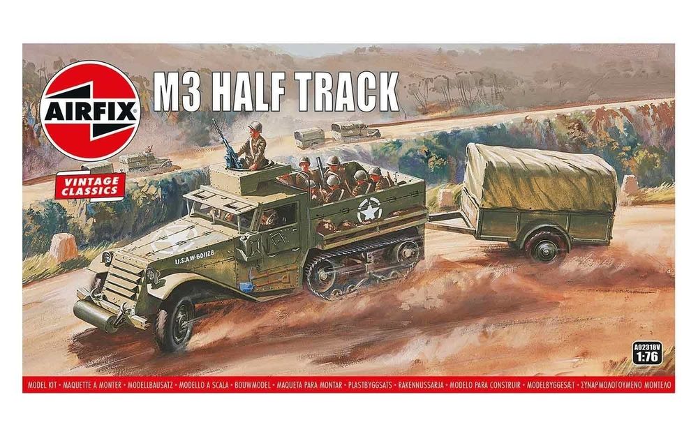 M3 Half Track & 1 Ton Trailer, Vintage Classics