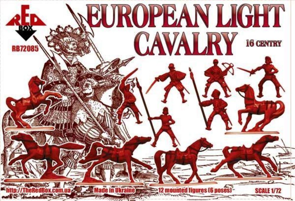 European light cavalry,16th century,set2