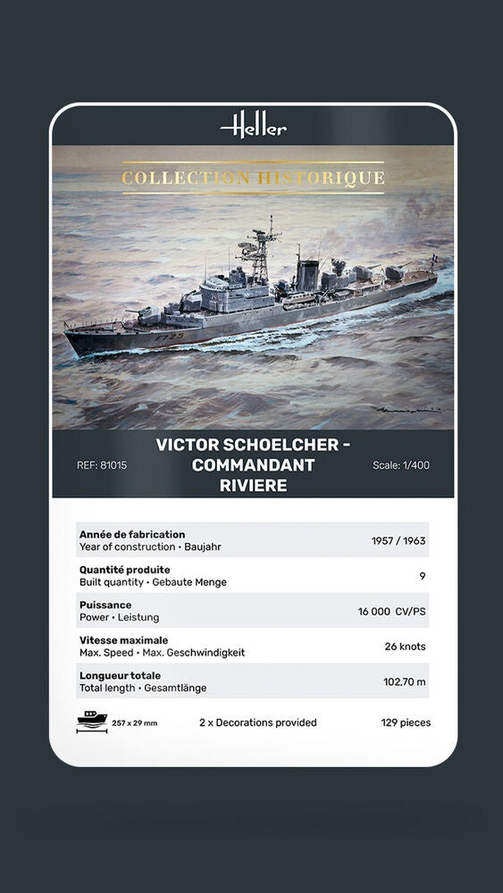 VICTOR SCHOELCHER - COMMANDANT RIVIERE