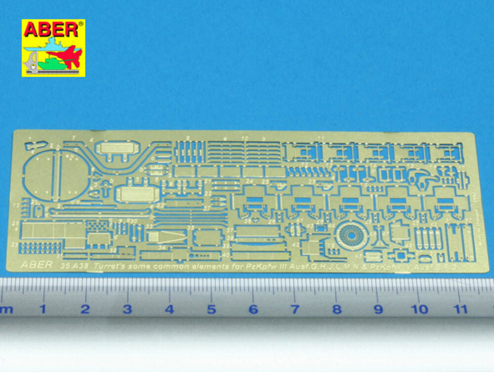 Turret's some common elements for Pz. III & Pz. IV