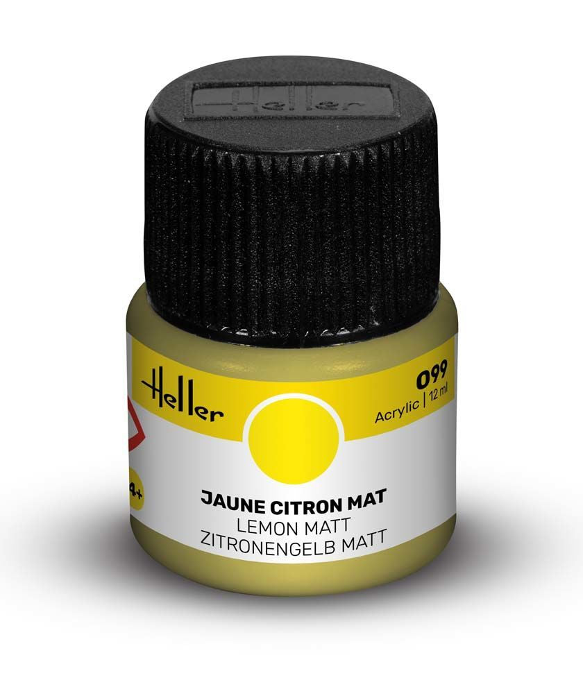 Peinture Acrylic 099 jaune citron mat