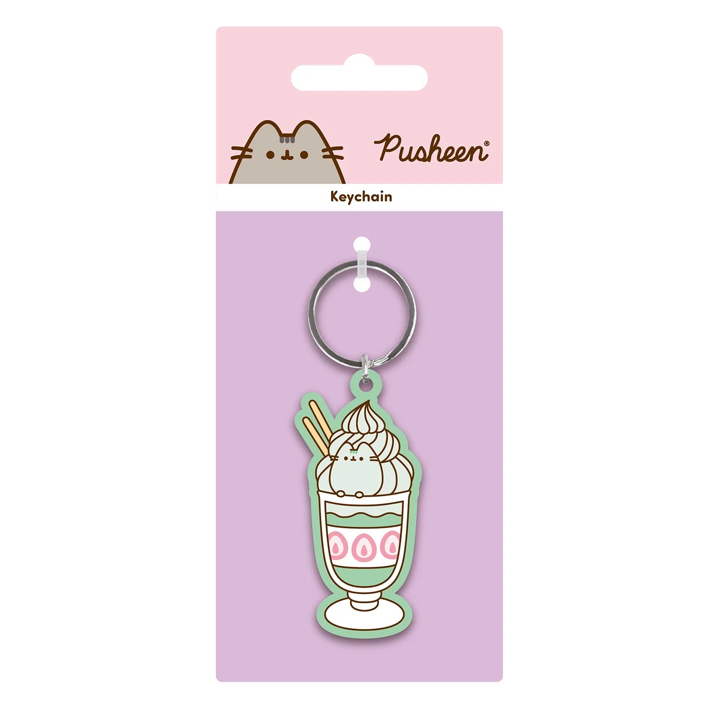 PUSHEEN - Ice cream - PVC Keychain