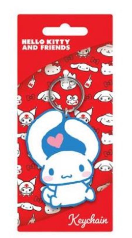 CINNAMOROLL - Blue - Rubber Keychain