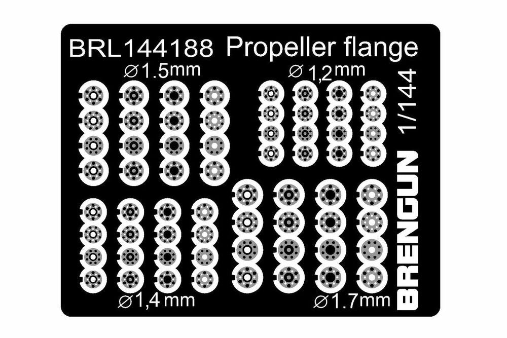 Propeller flangers (for wooden propellers)