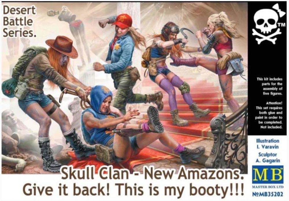 Desert Battle Series. Skull Clan-New Amazons