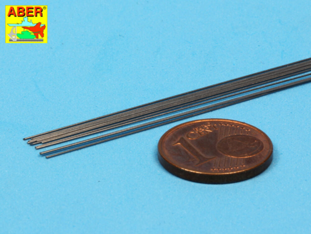 Steel round 0,3mm length 250mmx12pcs