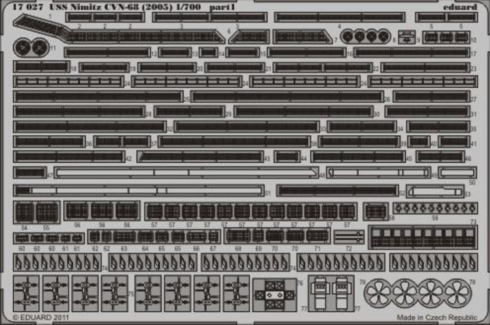 USS Nimitz CVN-68 (2005) for Trumpeter