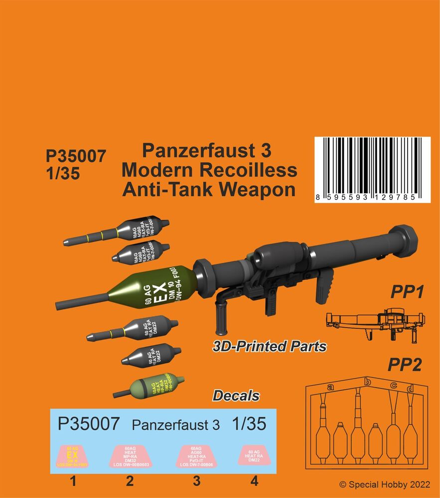 Panzerfaust 3 - Modern Recoilless Anti-tank Weapon