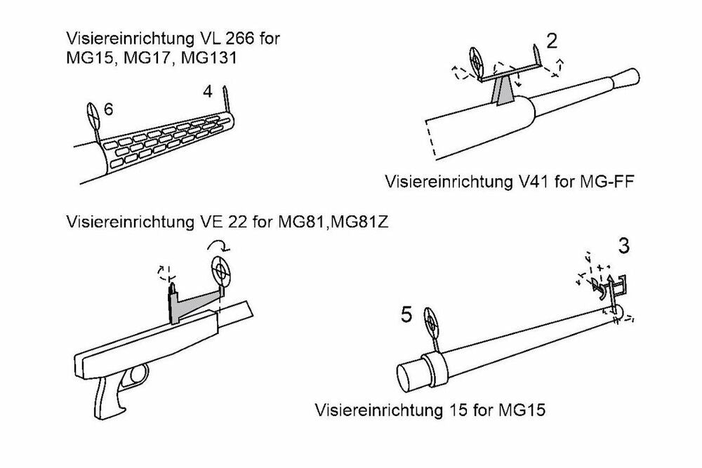 WWII German gunsights