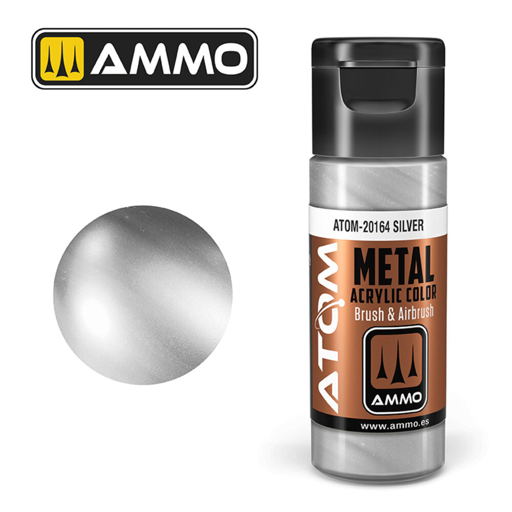 ATOM METALLIC Silver