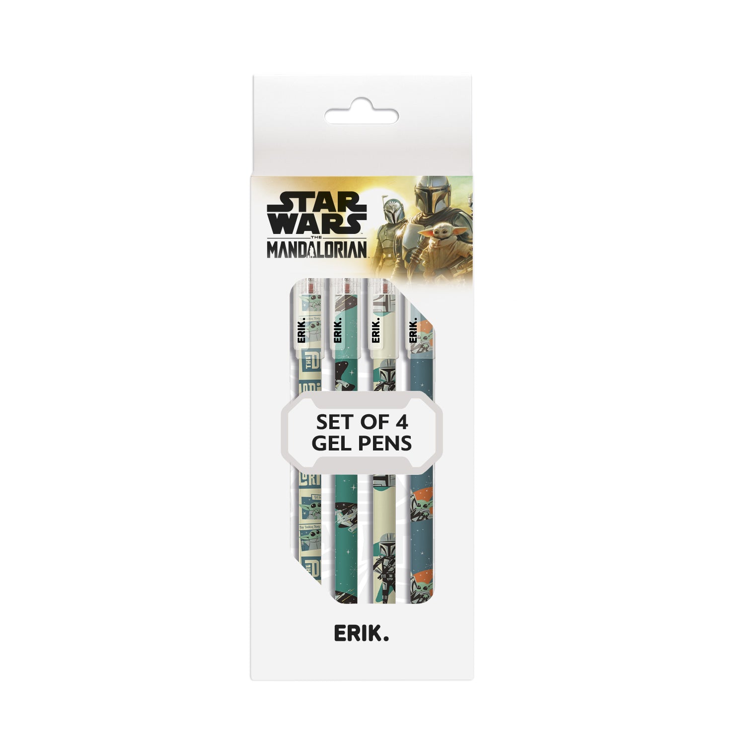 MANDALORIAN - Set of 4 Eraseable Pens