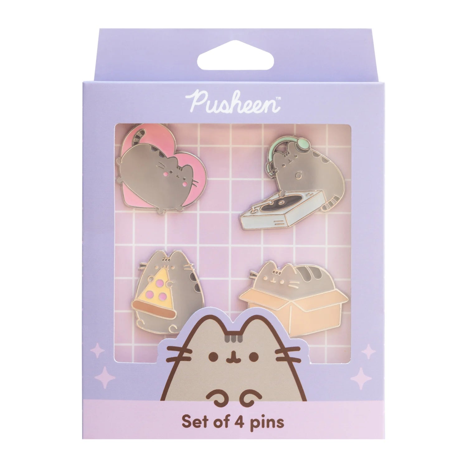PUSHEEN - Set of 4 Pin's