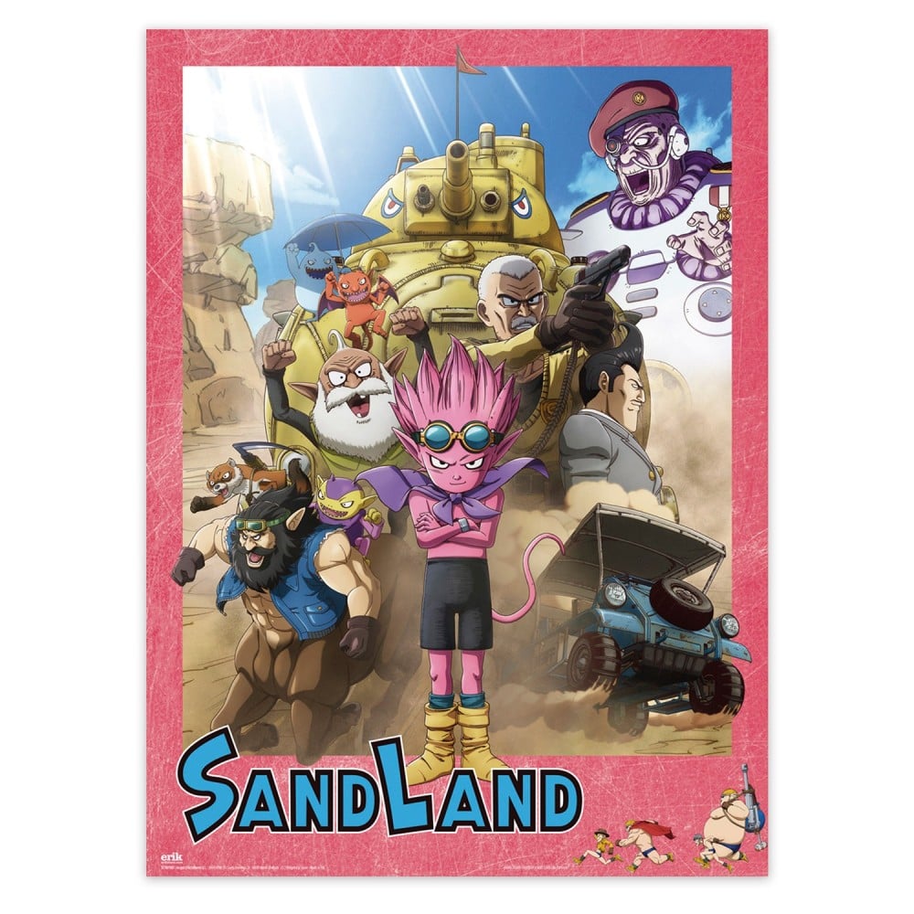 SAND LAND - Set de 2 Mini Posters 38x52cm
