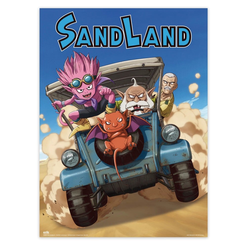 SAND LAND - Set de 2 Mini Posters 38x52cm