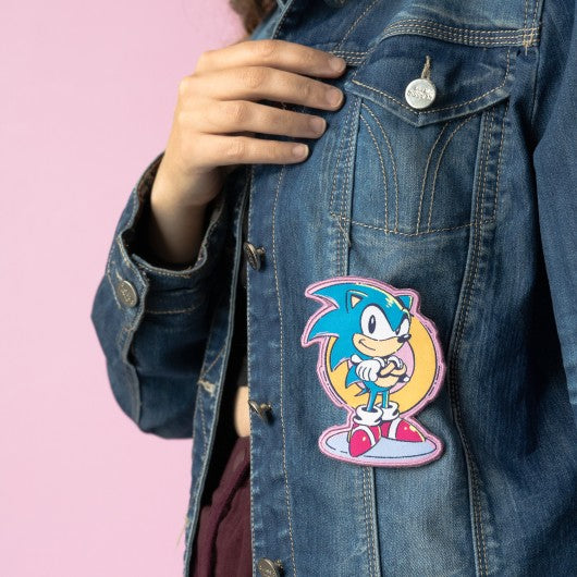 SONIC - Set of 3 Iron-on Patch