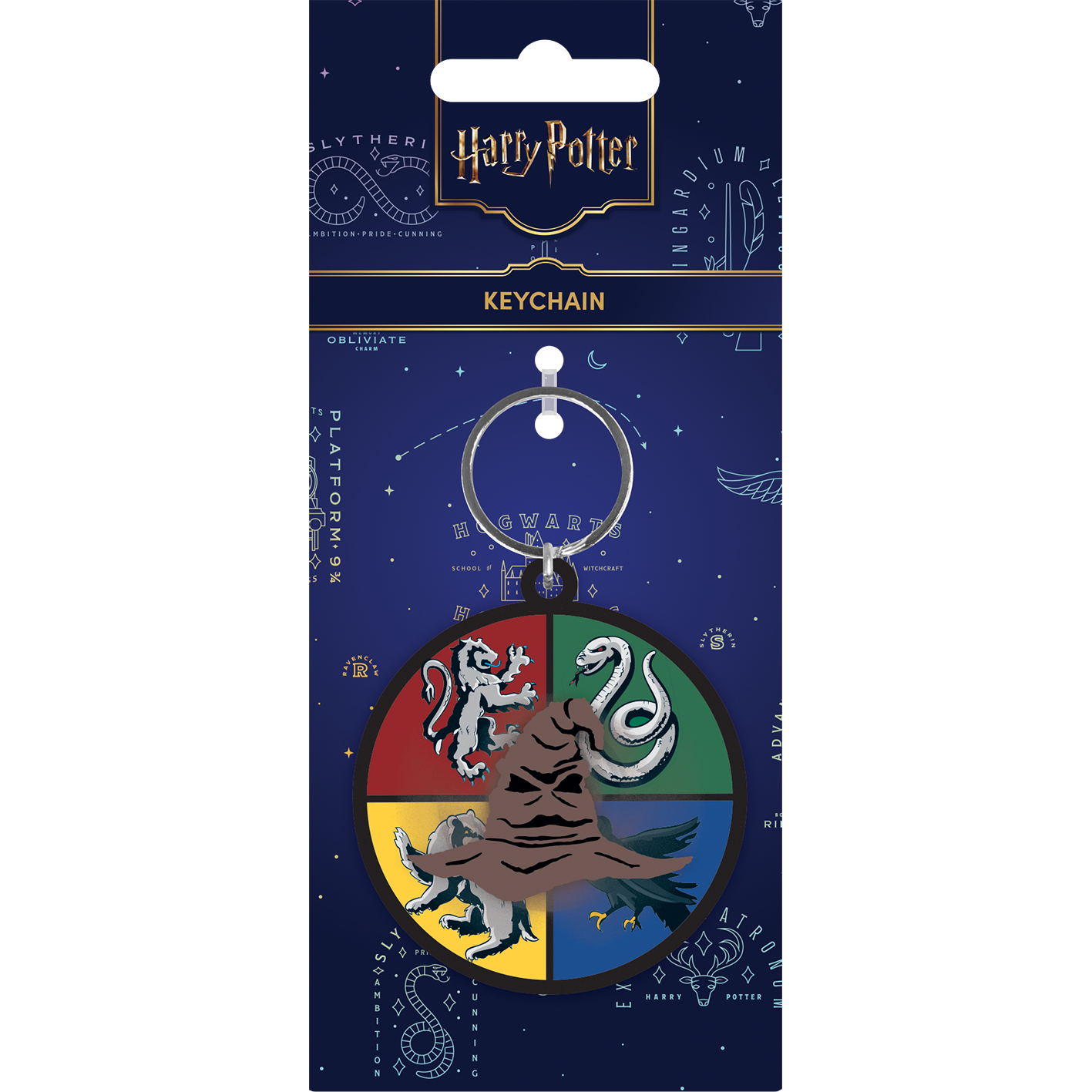 HARRY POTTER - Sorting Hat - 'Spinner' 3D Keychain