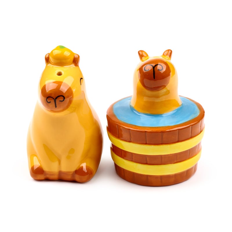 KAWAII - Duke the Capybara - Salt and Pepper Shakers Set