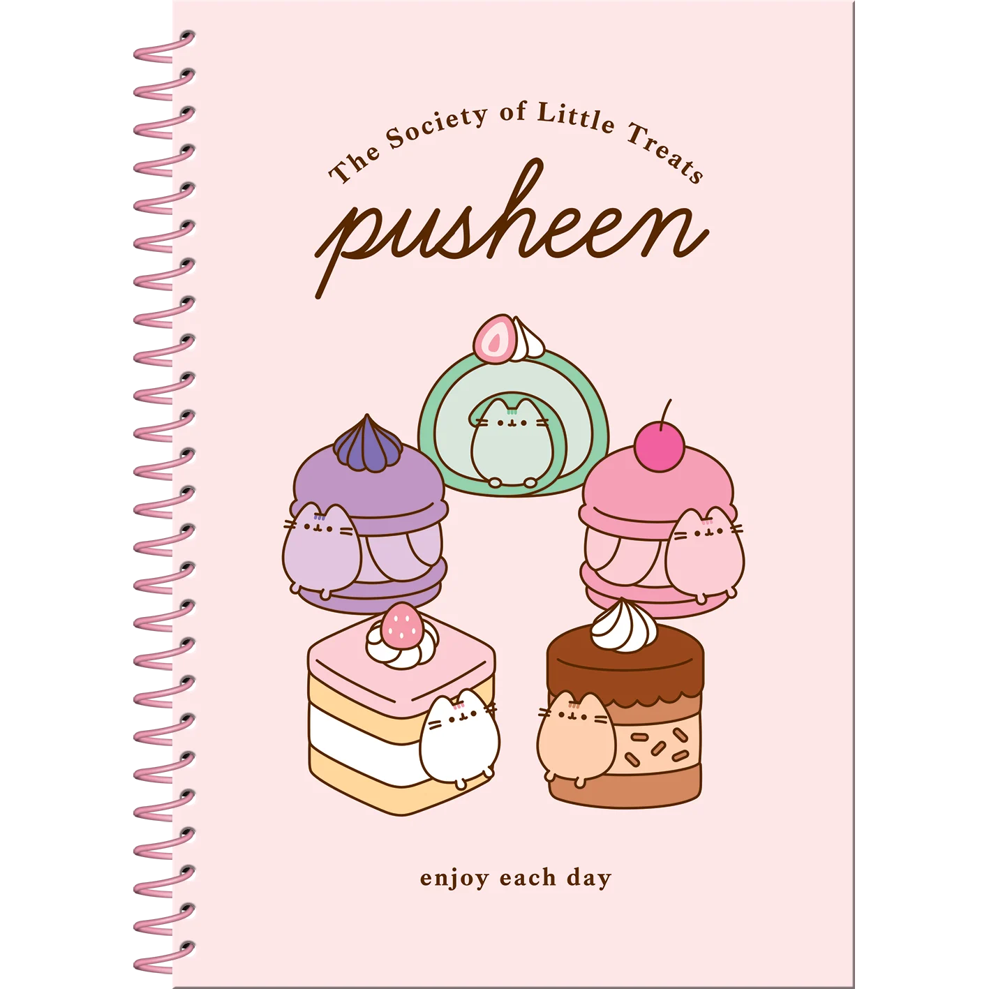 PUSHEEN - Little Treats - Notebook A5 + Stickers