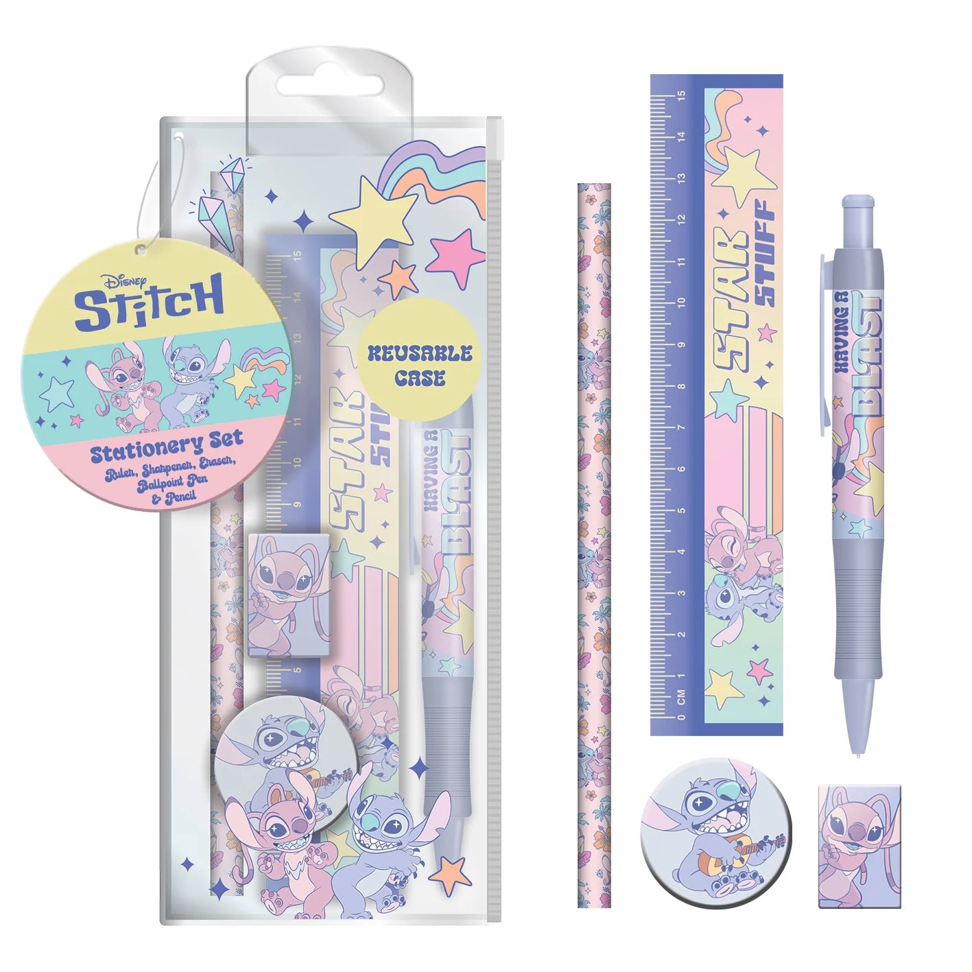 STITCH & ANGEL - Space Rocks - Stationery Set 5pc