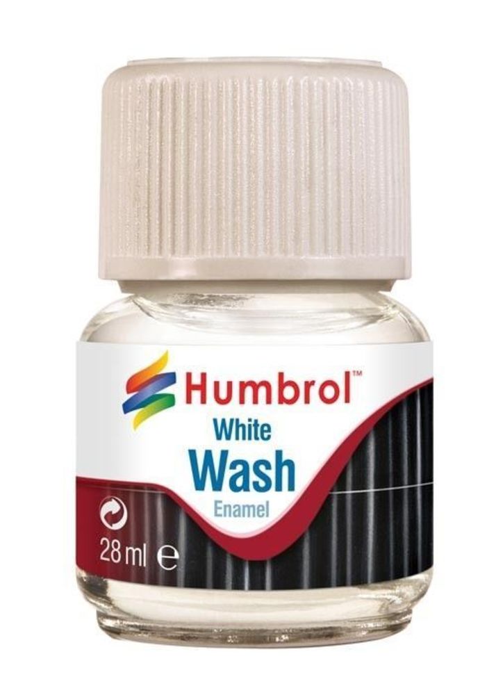 Humbrol Enamel Wash White 28 ml