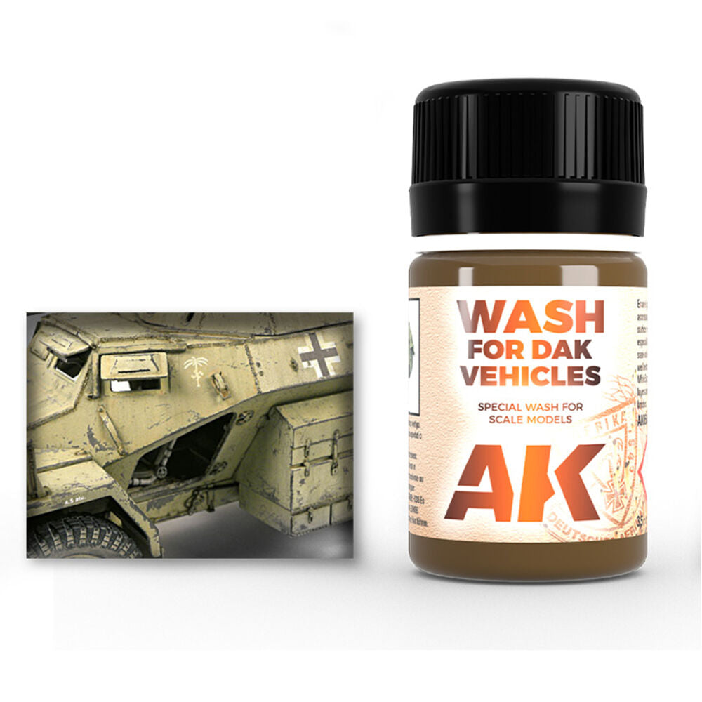 WASH FOR AFRIKA KORPS VEHICLES