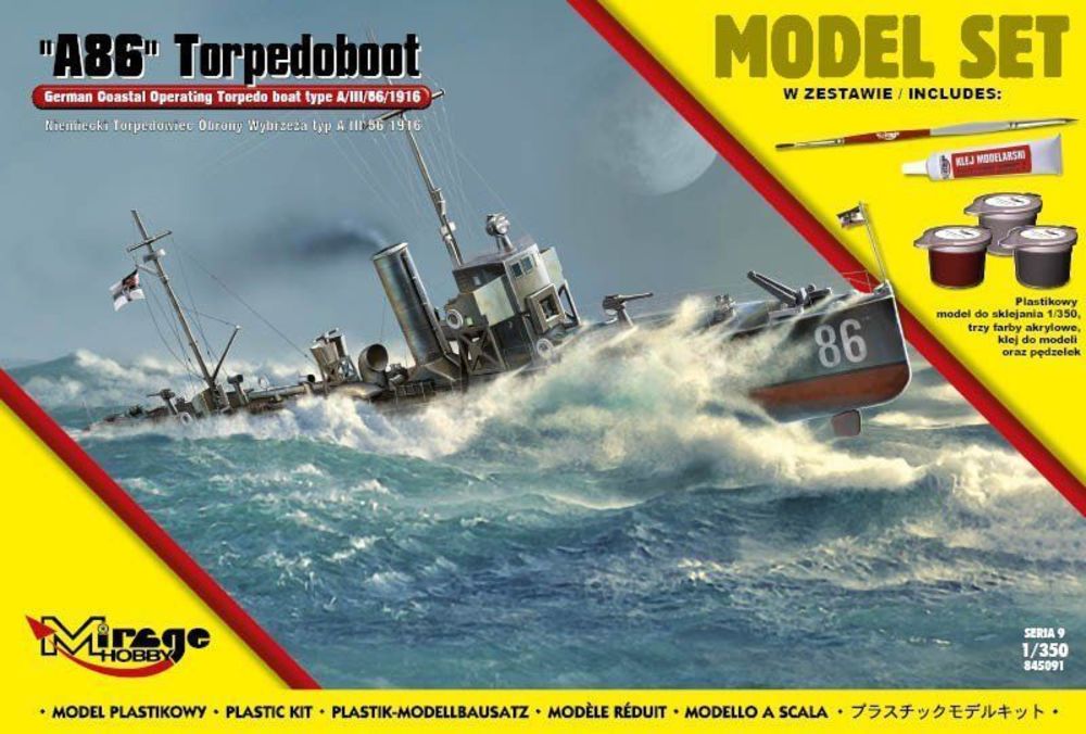 A86 German Torpedoboot (Model Set)