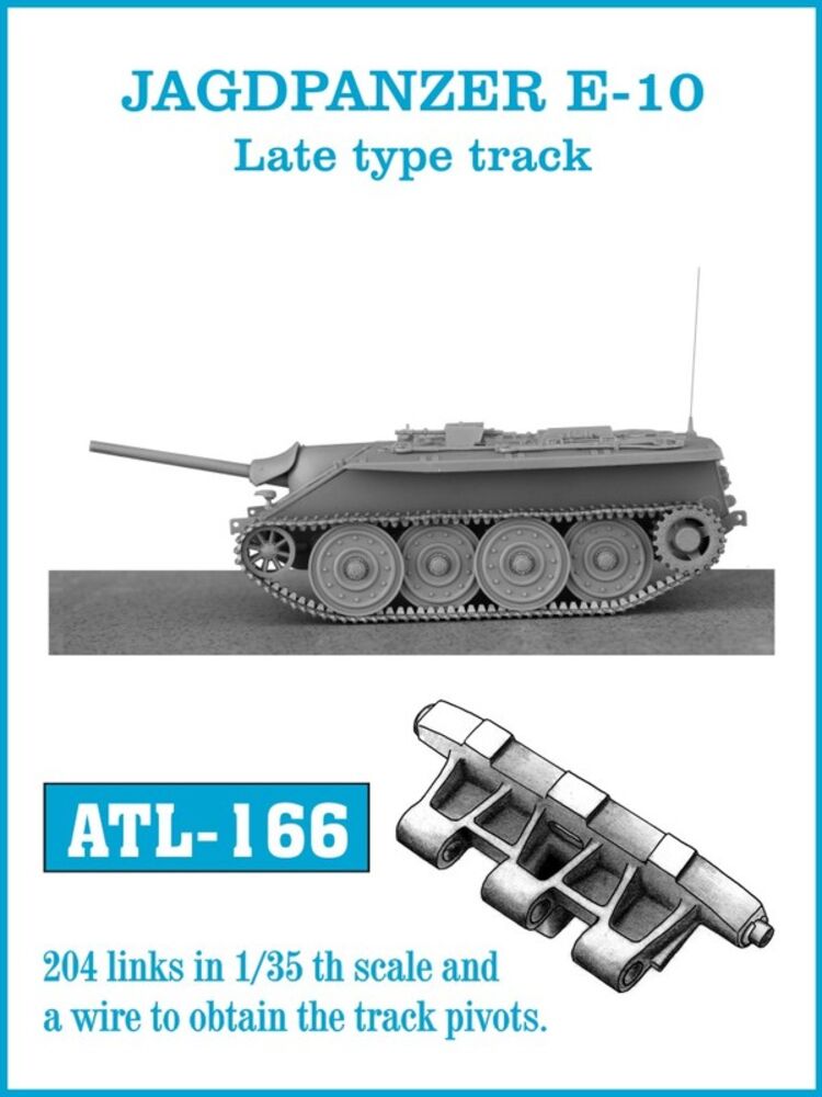 Tracks for JAGDPANZER E-10 Late type track