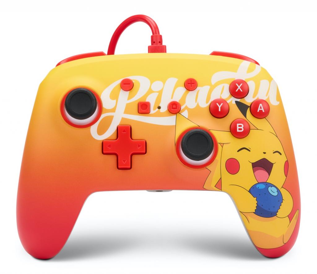 Wired Enhanced Controller Berry Happy Pikachu - Nintendo Switch