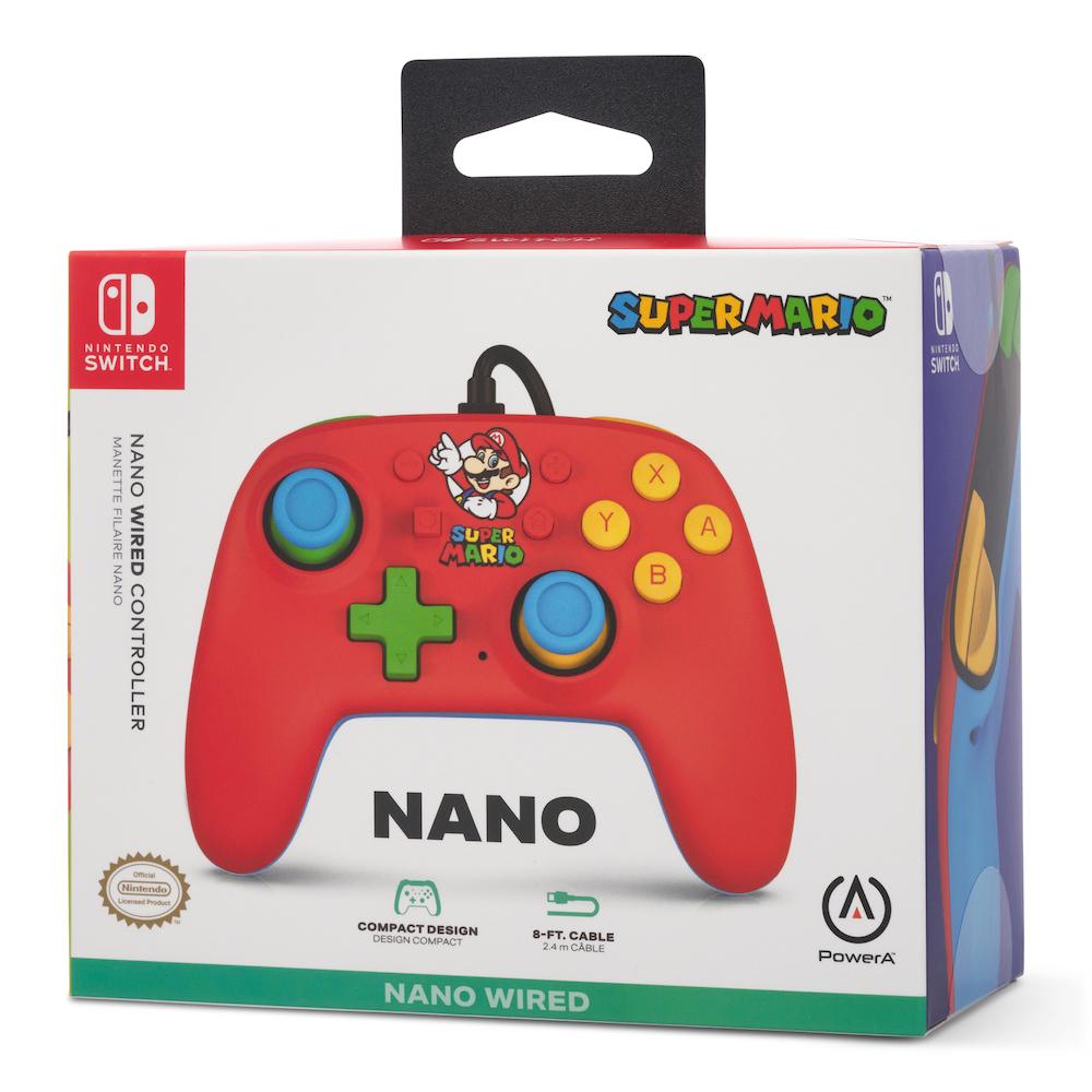 Nano Wired Controller Nintendo Switch - Mario Medley