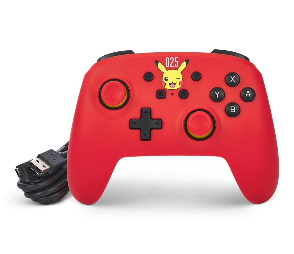 Wired Basic Controller Nintendo Switch - Laughing Pikachu