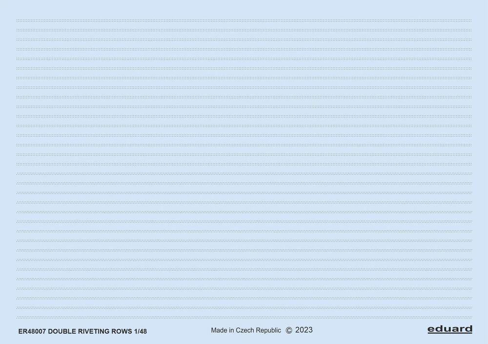Double riveting rows 1/48
