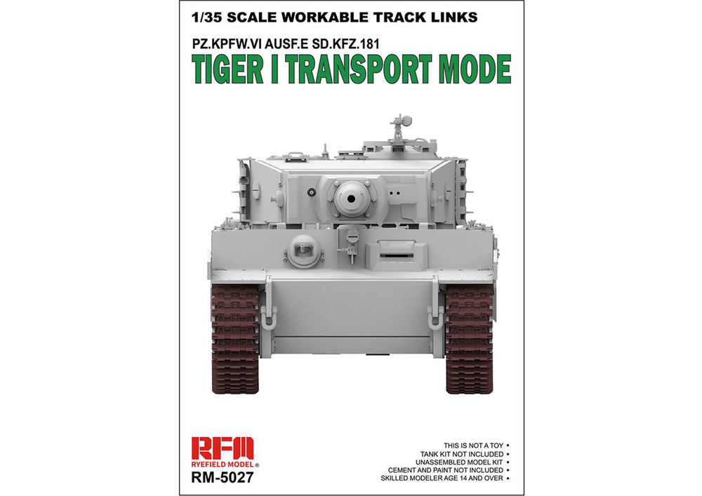 TIGER I Transport Workable Track Links PZ.KPFW.VI AUSF.E.SD.KFZ.181