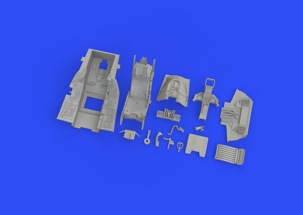 F-16C Block 42 till 2005 cockpit PRINT 1/48 KINETIC