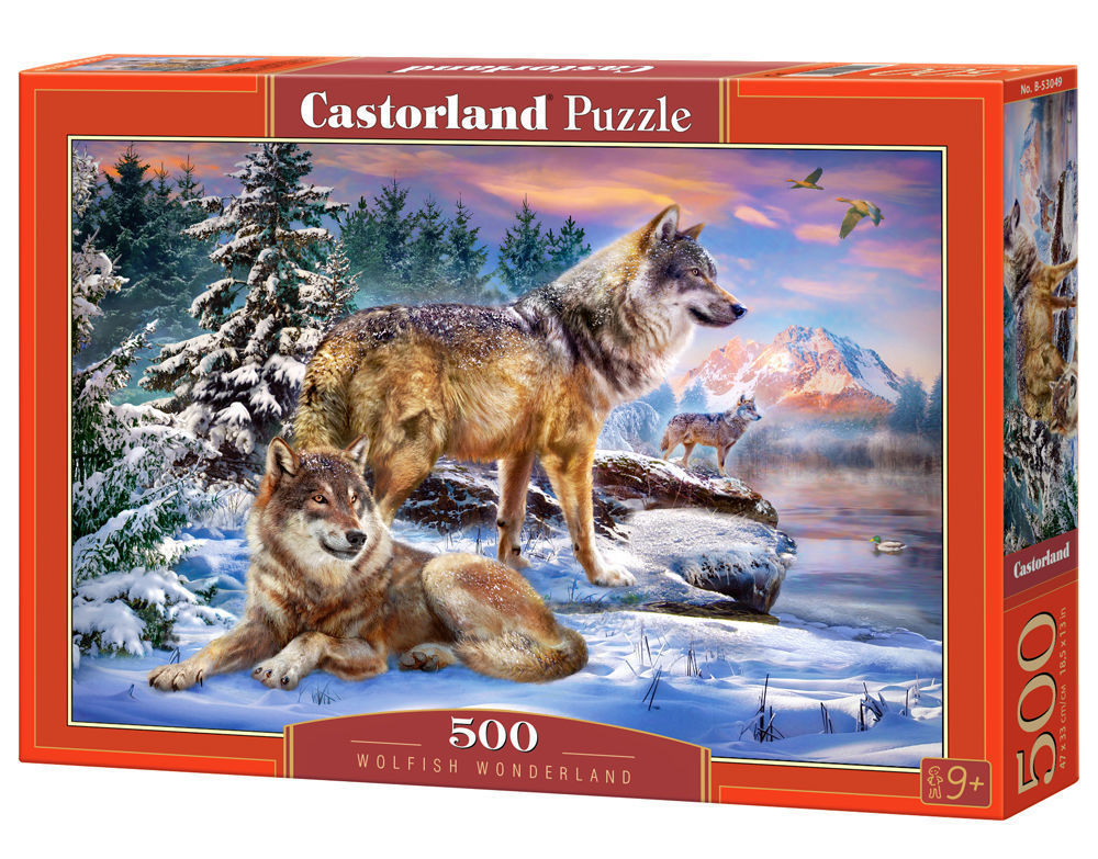 Wolfish Wonderland, Puzzle 500 Teile