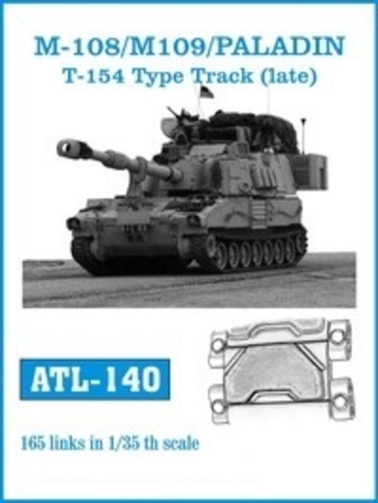 Tracks for M108 / M109 / PALADIN T-154 Type track