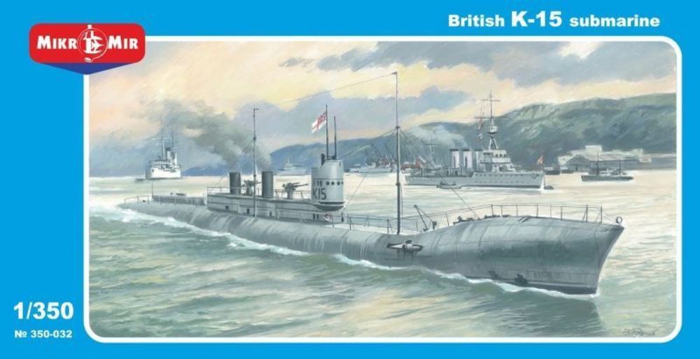 British HMS K-15 Submarine