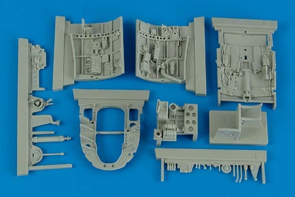 A6M5 Zero Fighter cockpit set for TAM